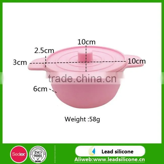 Food grade silicone baby bowl / silicone soup bowl for durable using
