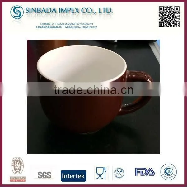 Superior Ceramic Soup Cup with Handle