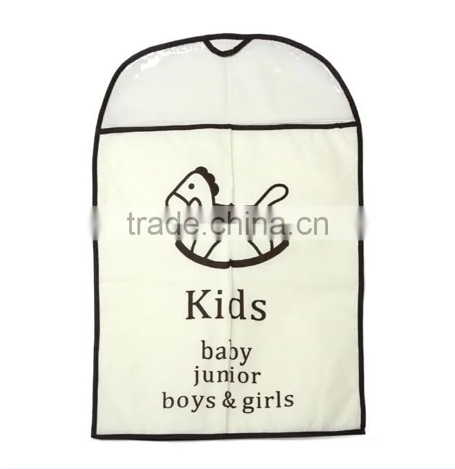 Store More Non Woven Printed Small Suit Garment Cover Bag For Kids