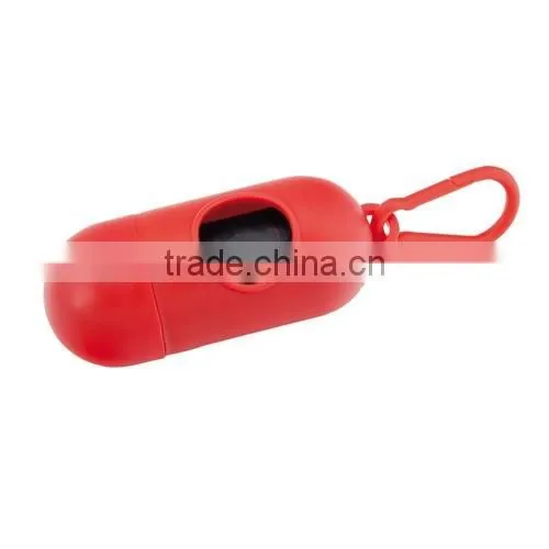 Portable pet waste bag dispenser