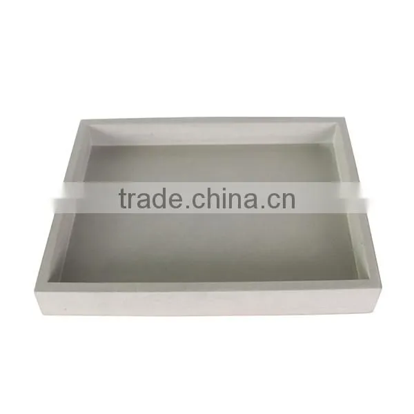 Italy Carrara material white small marble tray