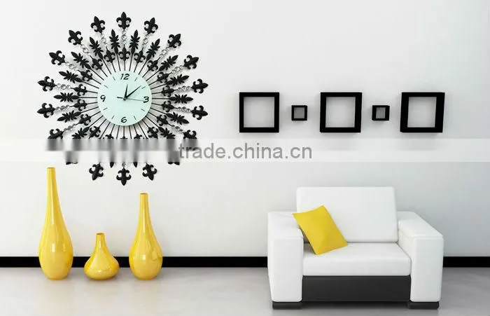 stainless wall clock,metal wall clock
