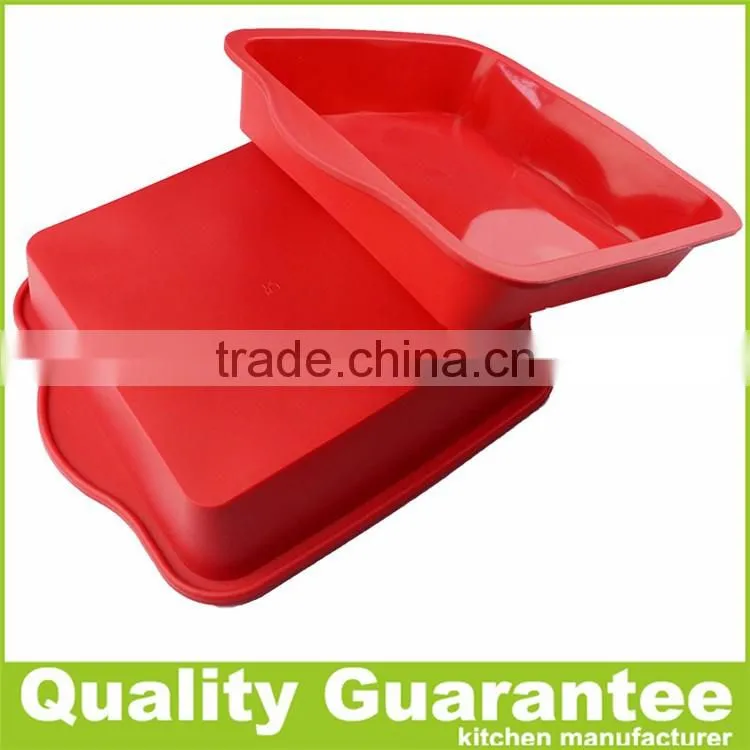 Hot selling Silicone Baking Pan Round Silicone Cake baking pan Square Baking Pan