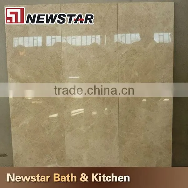 Newstar Light Emperador Stone Flooring Polished Marble Tile for Sale