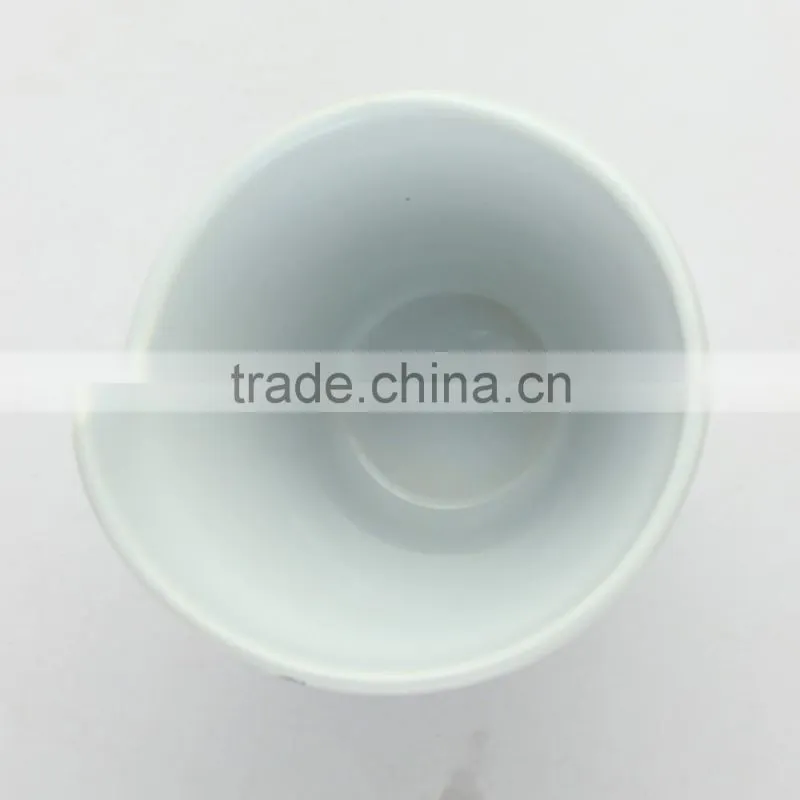 Eco-friendly Certification Ceramic chip cone cup