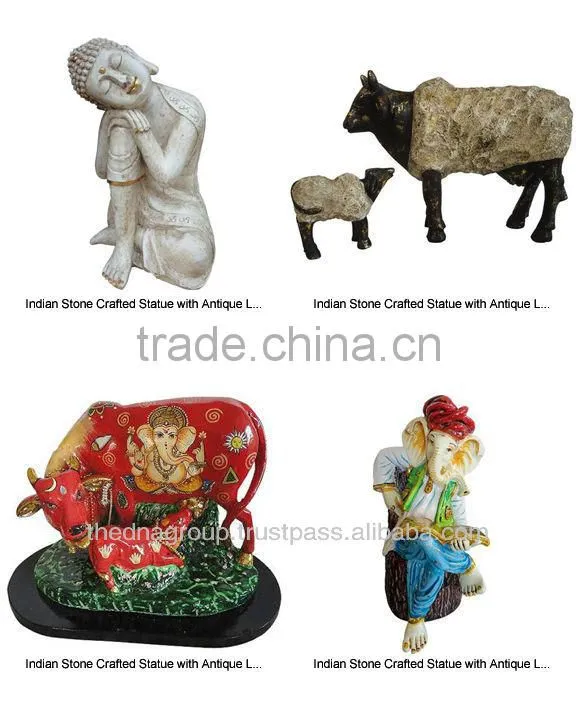 Antique garden statues