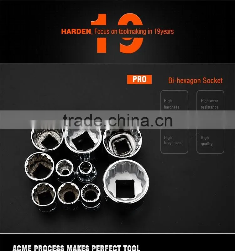 Professional 1/2" Bi-Hexagon Socket