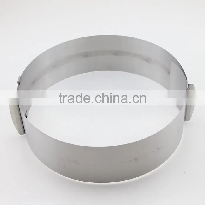 Adjustable Setting Ring Stainless Steel Bakeware Mousse Cake Baking Mold