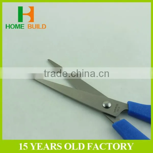 Factory price HB-S6004 Office Scissors Plastic handle stationery scissors for kids