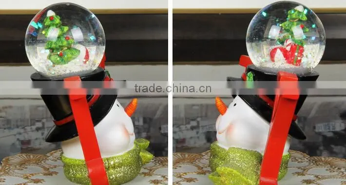 Polyresin Christmas snow globe resin snow globe Wholesale