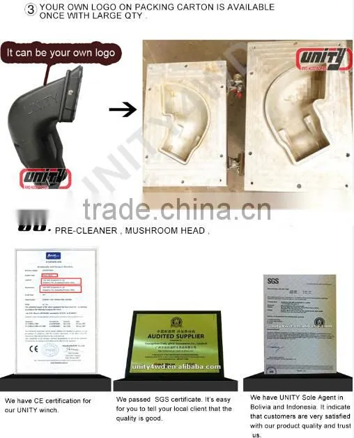 Hot ! offroad 4x4 snorkel auto parts for Isu zu trooper