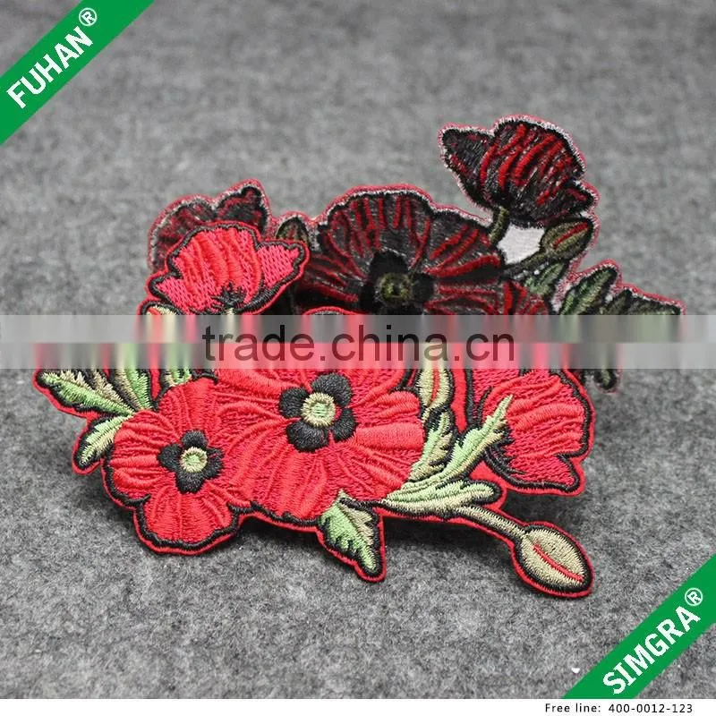 Sew-on DIY Flower Embroidery Patch for Clothing