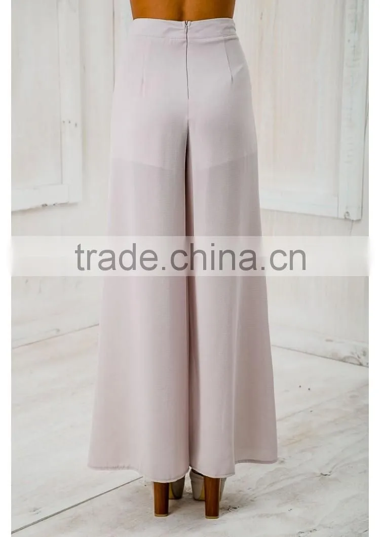 2016 split front design light weight pants with the matching crop top