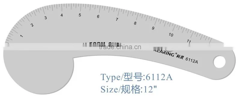 2017 New Kearing 30CM Flexible Folding Curve Ruler For Fashion Design