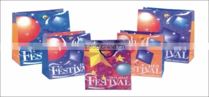 Paper Shopping Bag printed with custom design