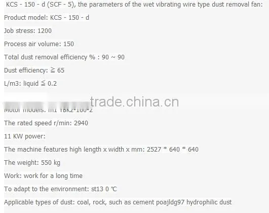 Industrial SCF dust removal fan, low noise centrifugal ventilation fans, turbine ventilation fan.