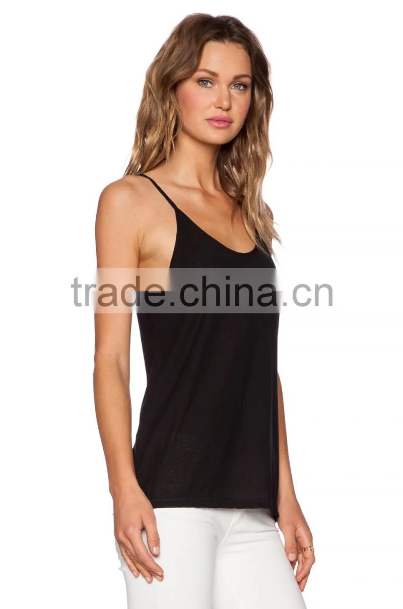 cotton poly lightweight cami