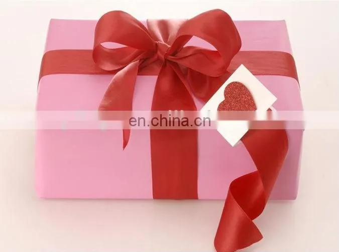 satin tie bow by hand