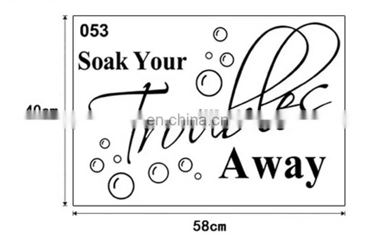 Creative Combination stickers Bathroom Window Decoration