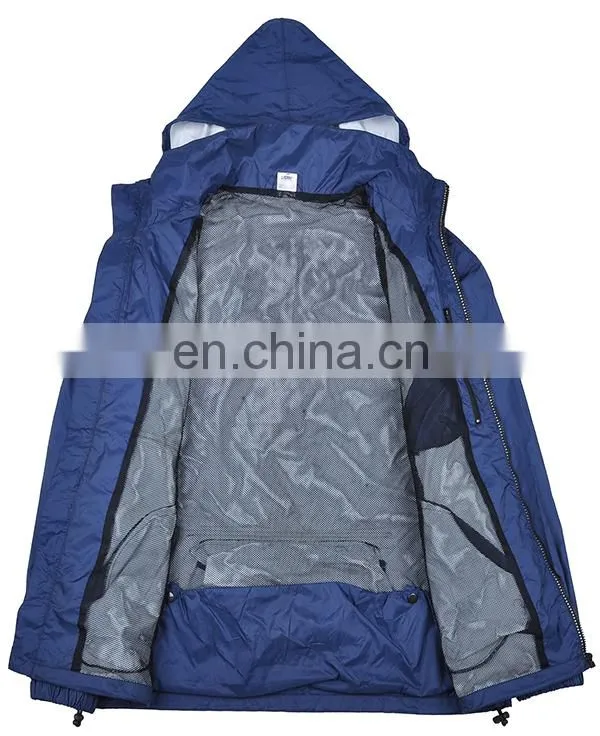 2017 windproof and waterproof jacket 100% polyester +viscose