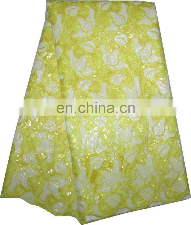 african fashion french lace/organza lace/sequin lace (FL521)