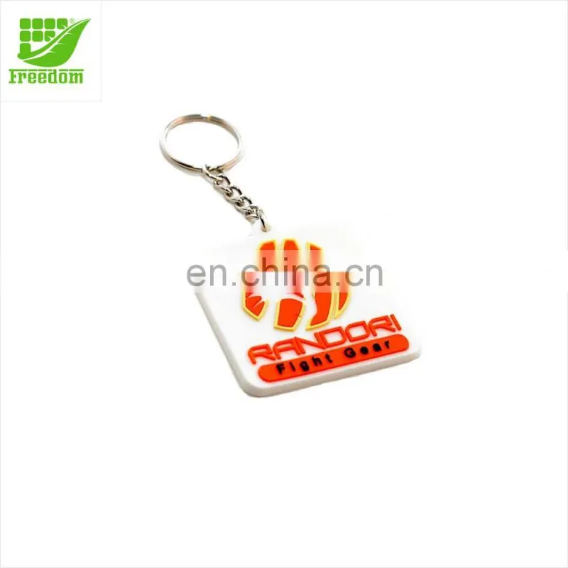 Customized Shape Soft PVC Keyring Rubber Keychain