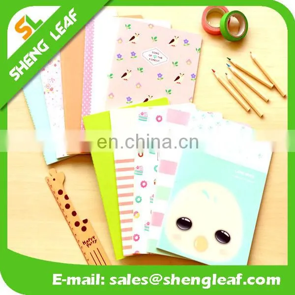 Cute design notebook for wholesale eco notebook