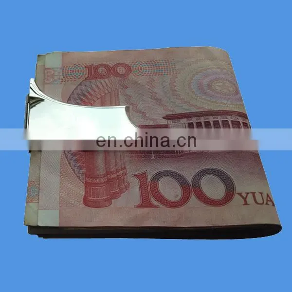 custom titanium money clip