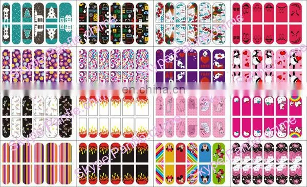 hot sale self adhesive populer cheap nail stickers