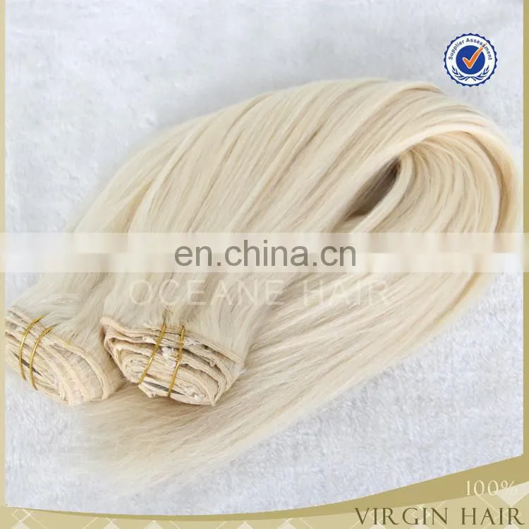 Free tangle and shedding indian tight curly clip in hair extensions for black women