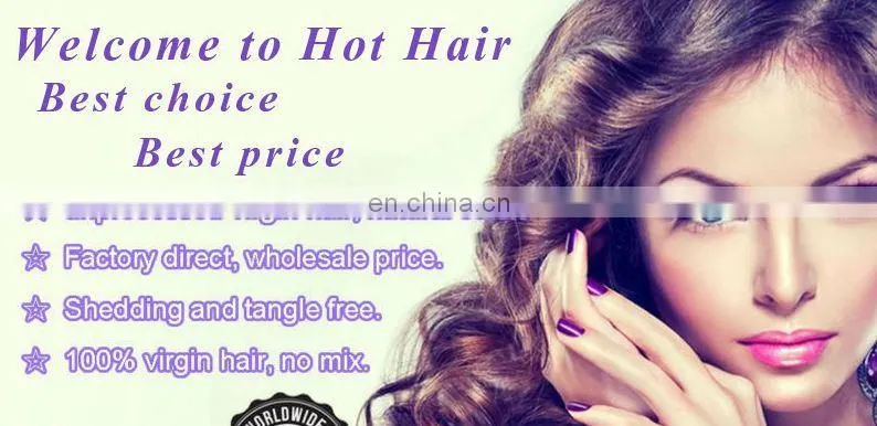 Wholesale 5A 100% virgin brazilain straight remy hair extensions