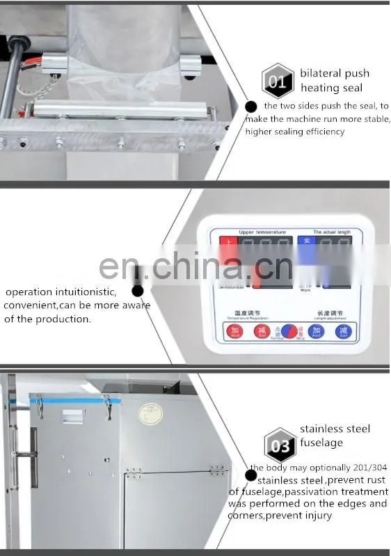 automatic premade stand up sauce pouch filling and sealing packaging machine