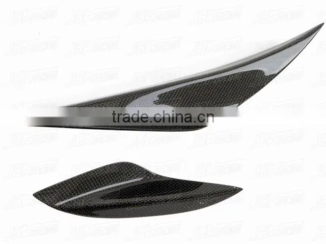 E92 CARBON/FOR BMW E93 CARBON/2009-2013 KAR STYLE CARBON FIBER FRONT BUMPER CANARDS FOR BMW 3 SEIRES E90 E92 E93