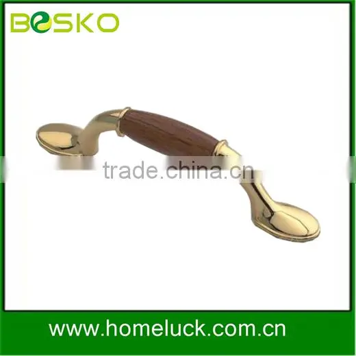 First rate quality Natural goldem wooden drawer handle