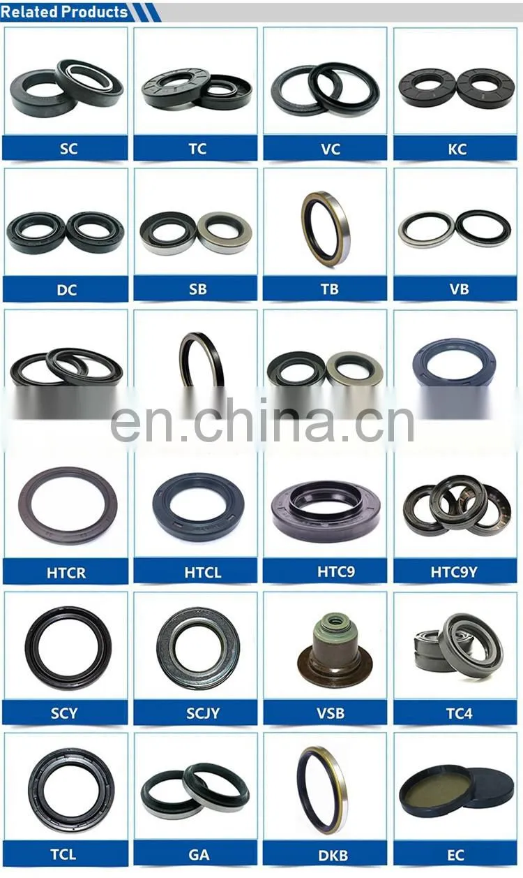 High Quality NBR FKM Rubber Mechanical Shaft Seal Truck Wheel Hub TC Oil Seal