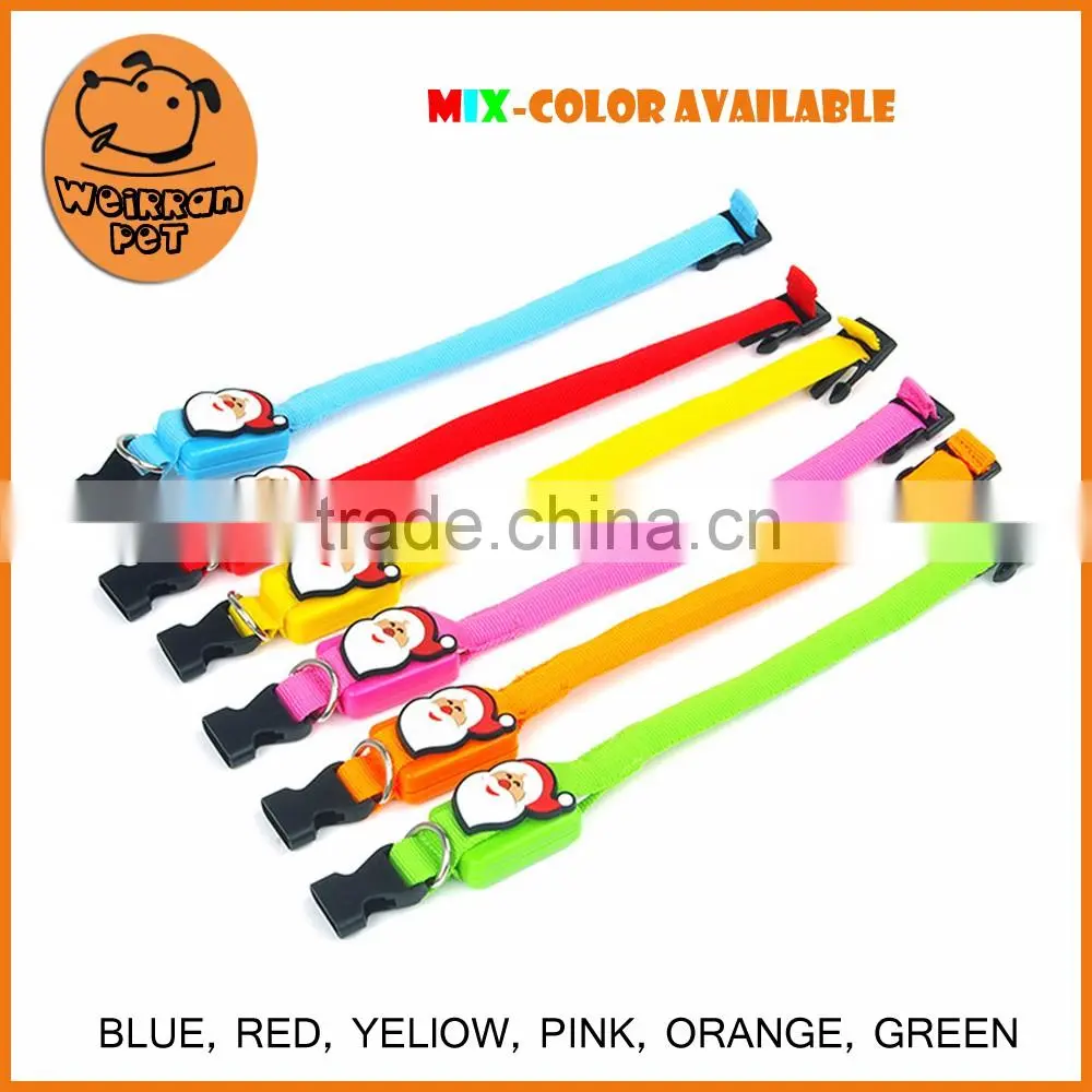 (1068) New products 2016 innovative product customized led dog collar and leash
