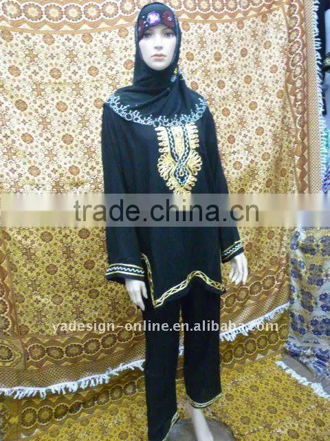 C211 Stylish beautiful muslim abaya