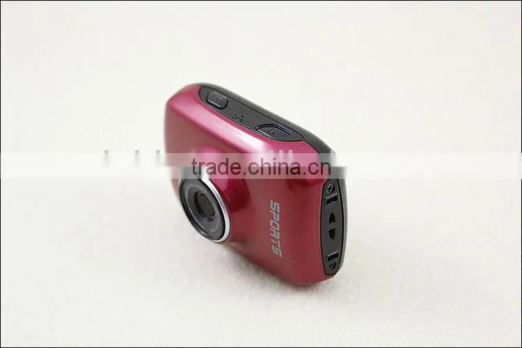 60fps hd 720p mini dv sports waterproof camera with 2.0inch touch screen
