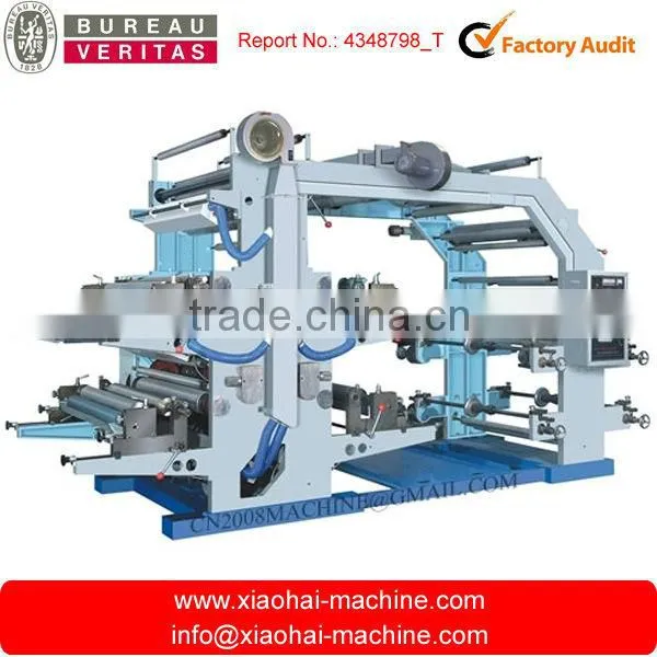 YT Series Flexographic Four Color Printing Machine
