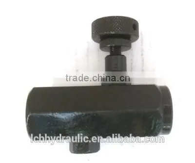 Laminated flow control valves