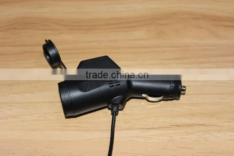 2-port Hot Sales 2015 Universal Car Charger Sprial Cable