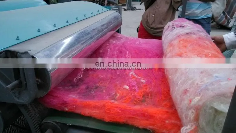 Low noise textile industry use cotton fiber wool opening machine