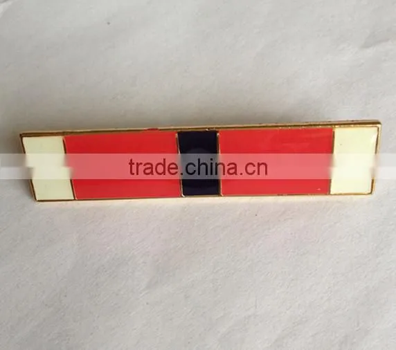 custom simplicity numberal iron lapel pin