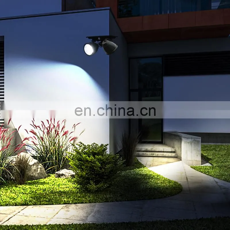SOLAR LIGHT Solar Spotlights, 2-in-1 LED Landscape Solar Lights, 180 degree Adjustable Waterproof Outdoor Security