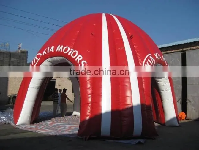 Commercial outdoor inflatable dome tent