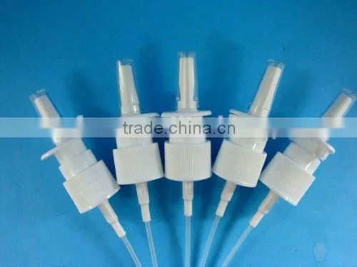 70ml plastic bottle with nasal spray, PE sprayer bottle with pharmaceutical nasal spray pump