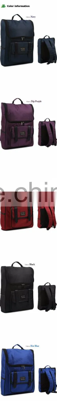 2016 New design promotion cheap customized school backpack