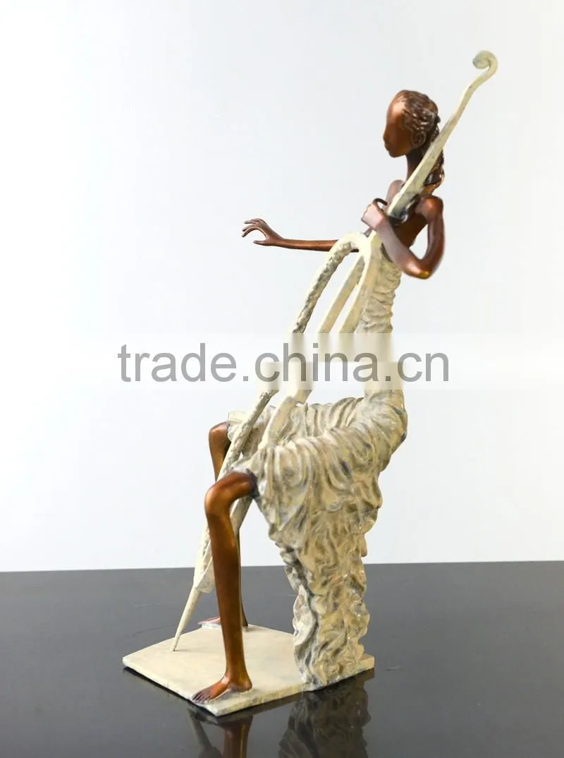Patented Home Decoration Bronze Figure Statue Abstract Sculpture