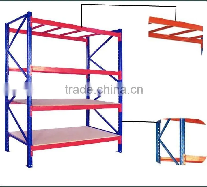 Service equipment custom steel 4 tier used supermarket shelf