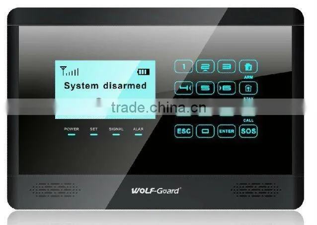 wireless fire alarm control panel systems with Touch Display (YL007newM2BX)
